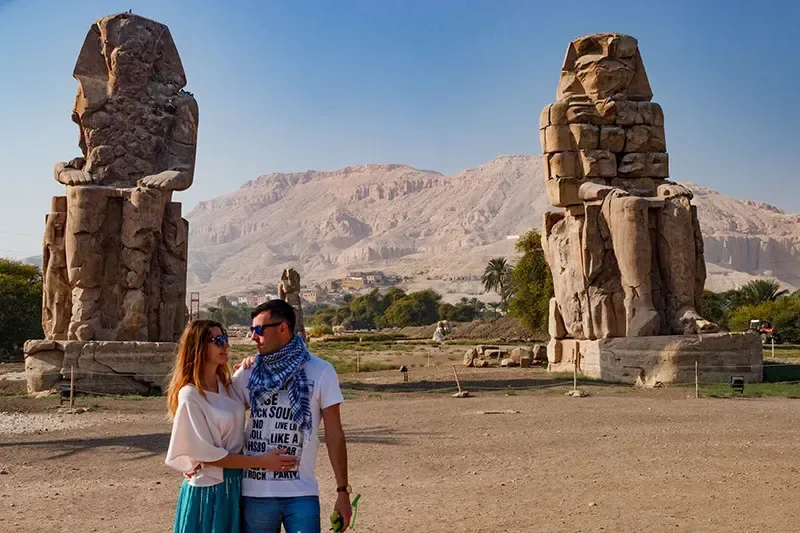 Colossi of Memnon — Egypt and Morocco Vacation